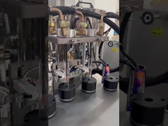 Точная косметическая кремовая машина для заполнения двойной цветной кремовой банки