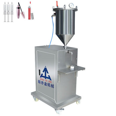 качество  Vertical Pressurized Hydrogel Masccara and Lipgloss Filling Machine For Quantitative Filling завод