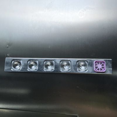6 отверстий пентаграммная помада формы комплект горячее наполнение Алюминий